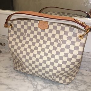 Authentic Louis Vuitton graceful Pm Azur